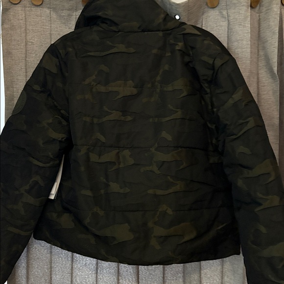 Juicy Couture Black and Green Camouflage moto Jacket - Picture 7 of 8